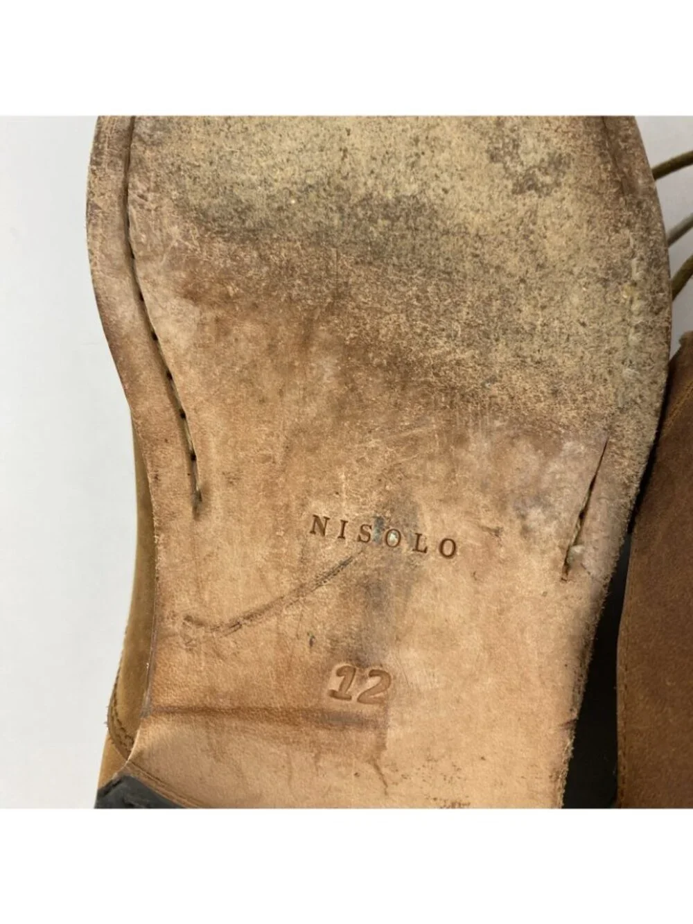 Nisolo Mens Everyday Oxford | Brown Leather | Size 12